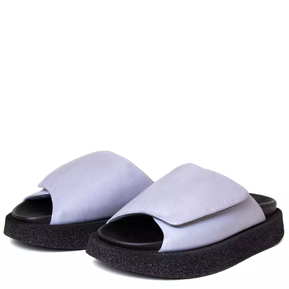 3380 Women's Platform Leather Slide