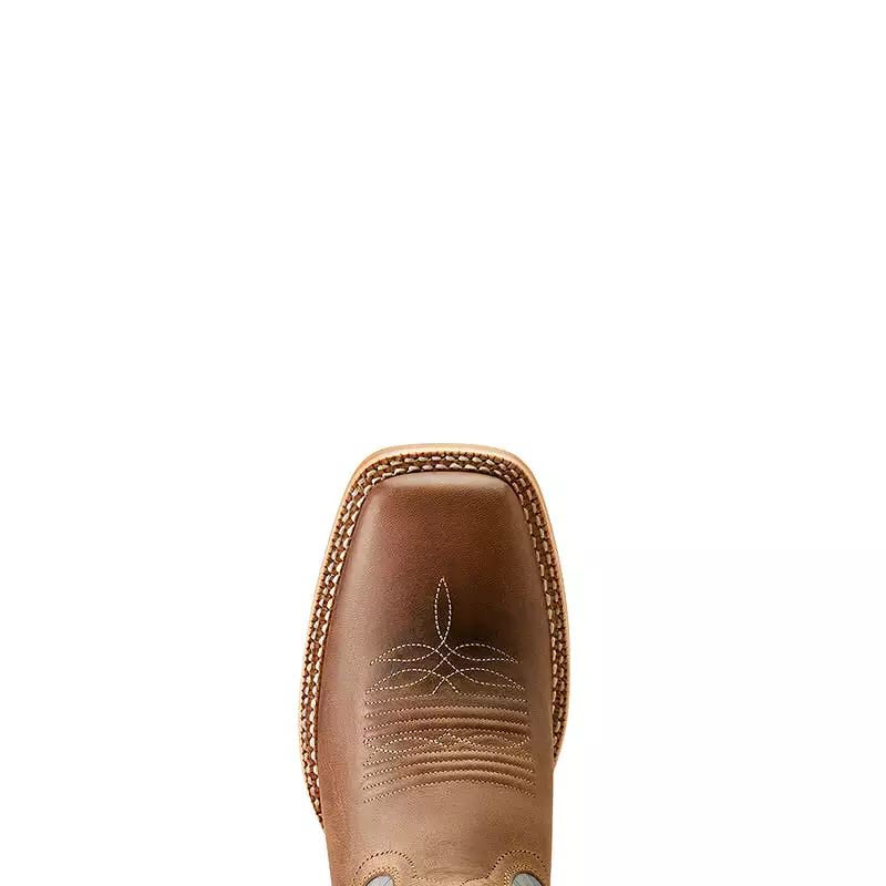 'Ariat' Men's 13 Standout Western Square Toe -  Loco Brown / Cloud Blue