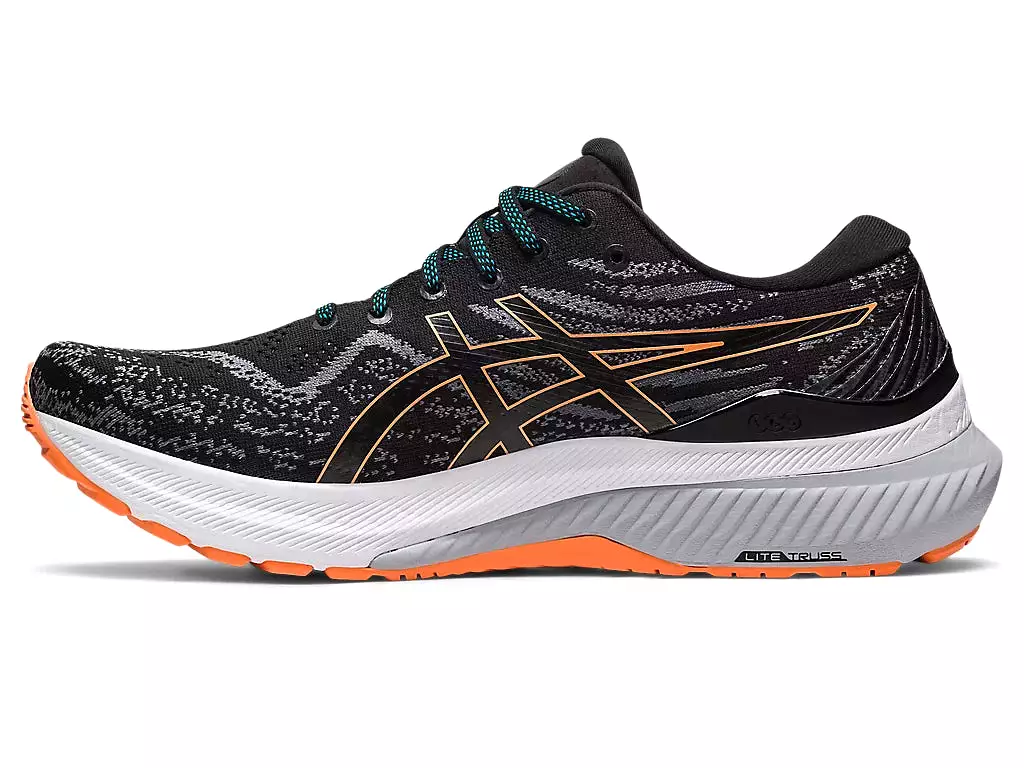 Asics Gel-Kayano 29 Men's Running Shoes - Black/Sun Peach