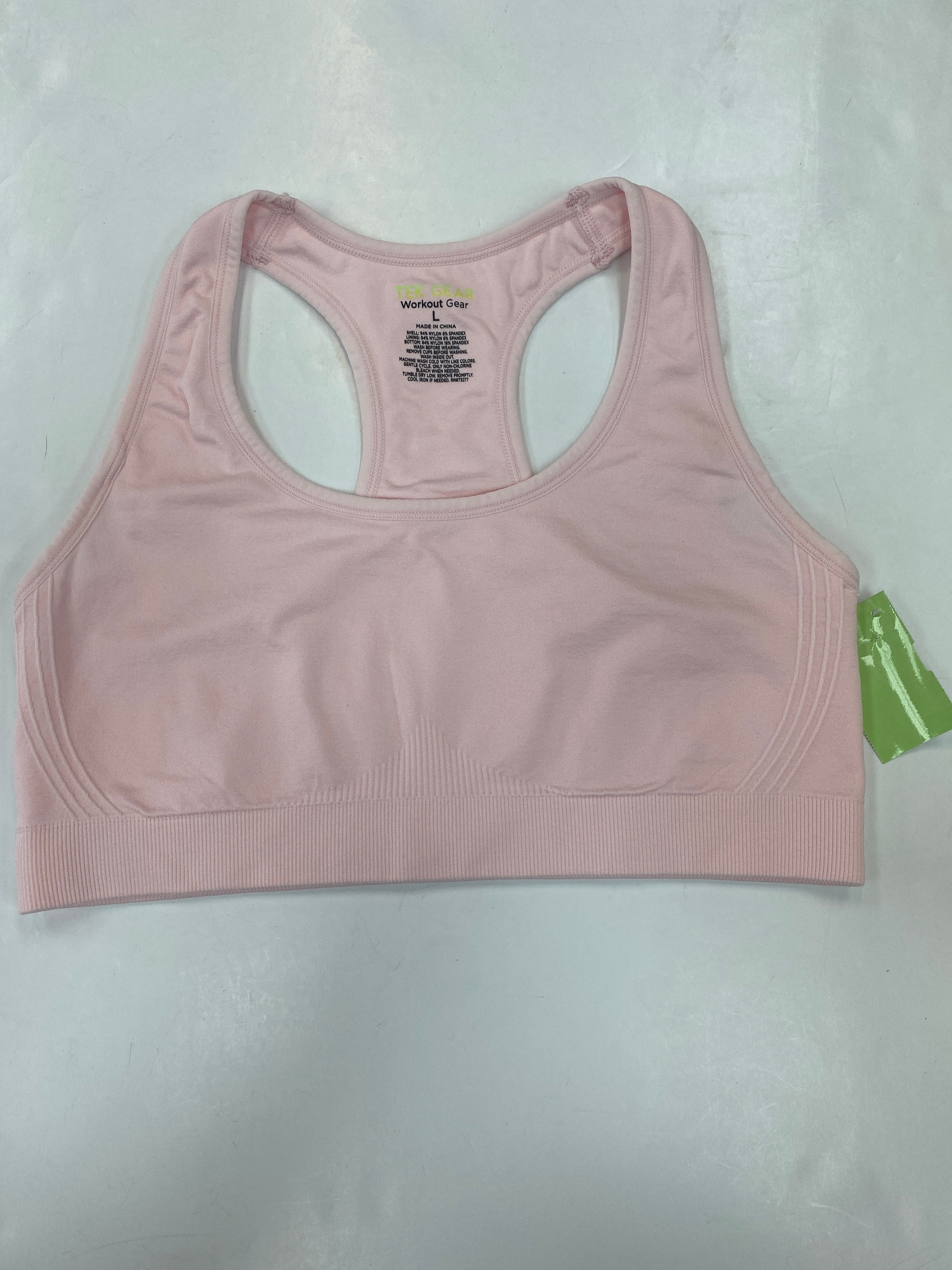 Athletic Bra By Tek Gear  Size: L