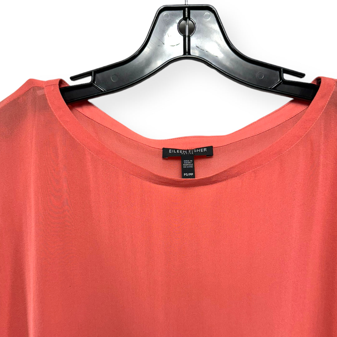 Bateau Neck Top Designer By Eileen Fisher  Size: Petite   Small