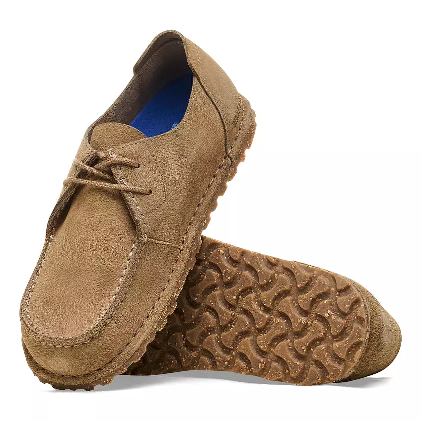 'Birkenstock' Men's Utti Lace Moccasin - Taupe