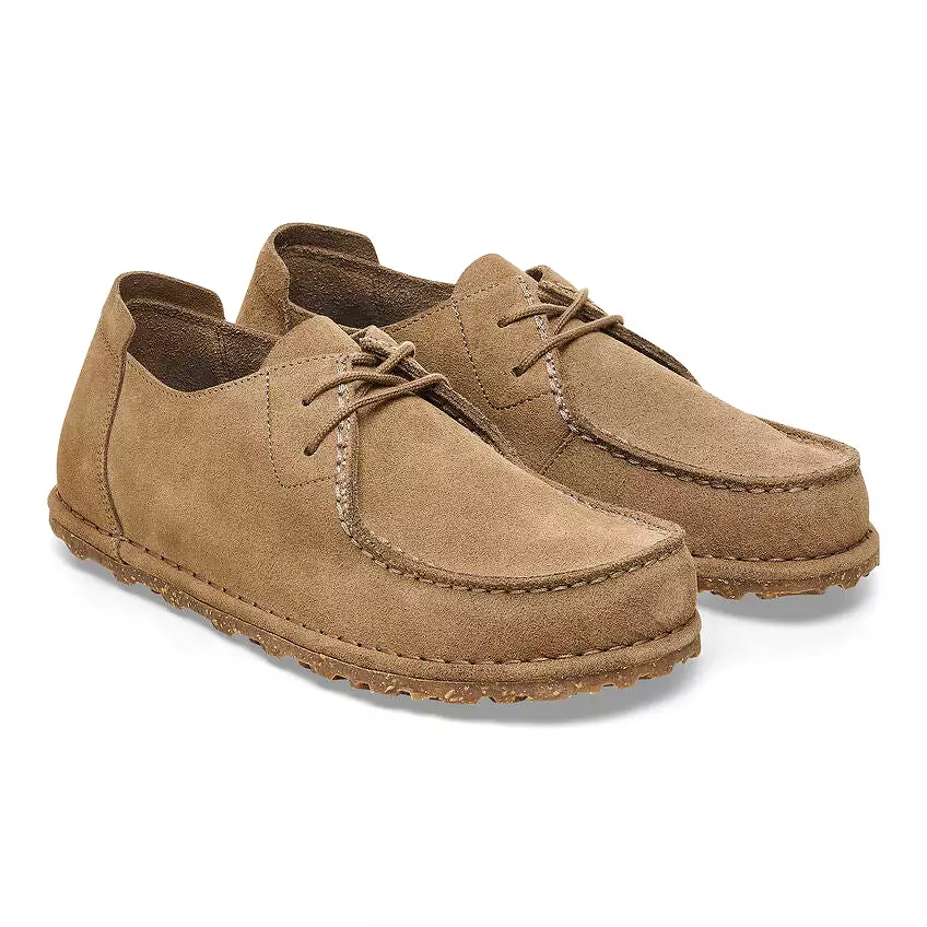 'Birkenstock' Men's Utti Lace Moccasin - Taupe