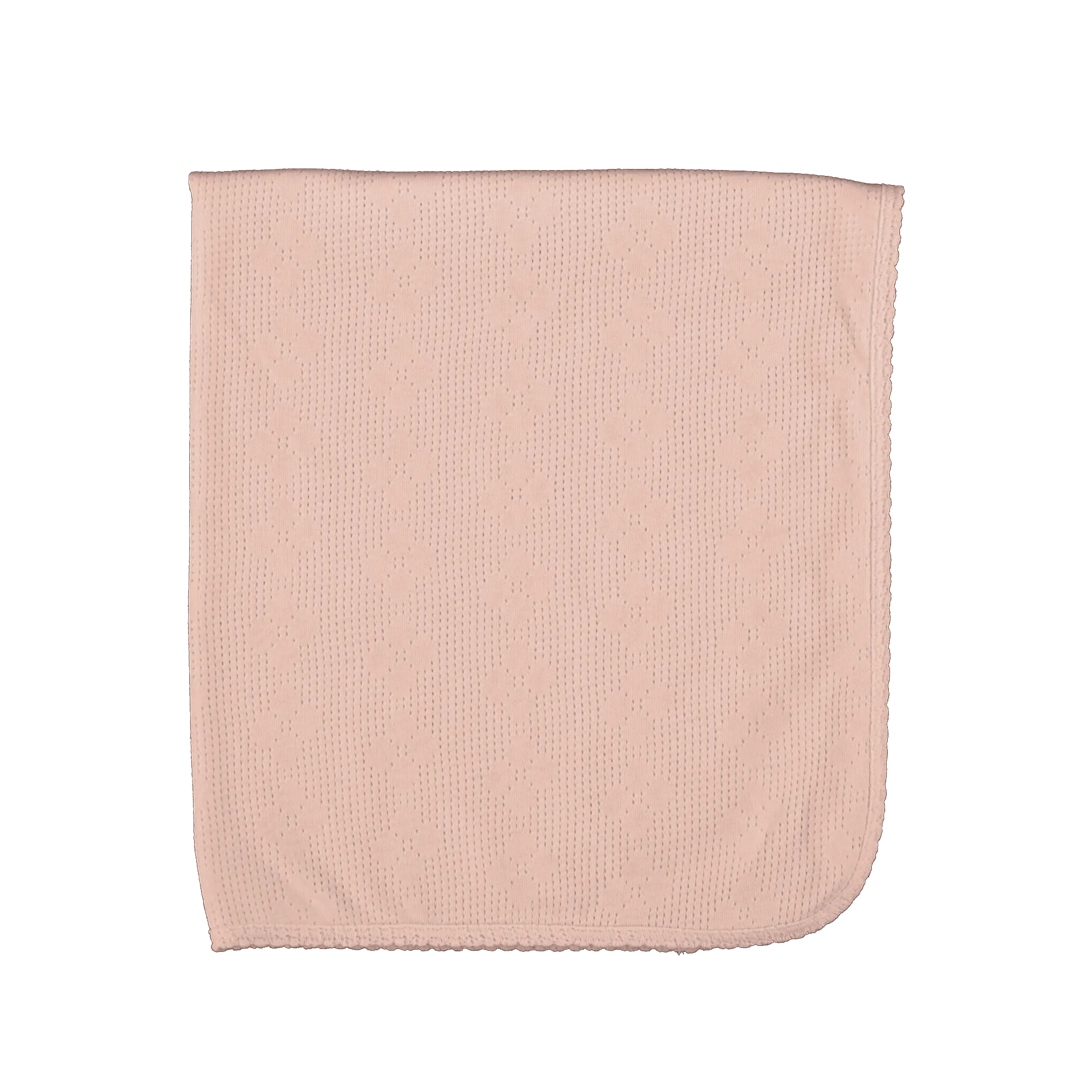 BLOOMS BLANKET-DUSTY ROSE