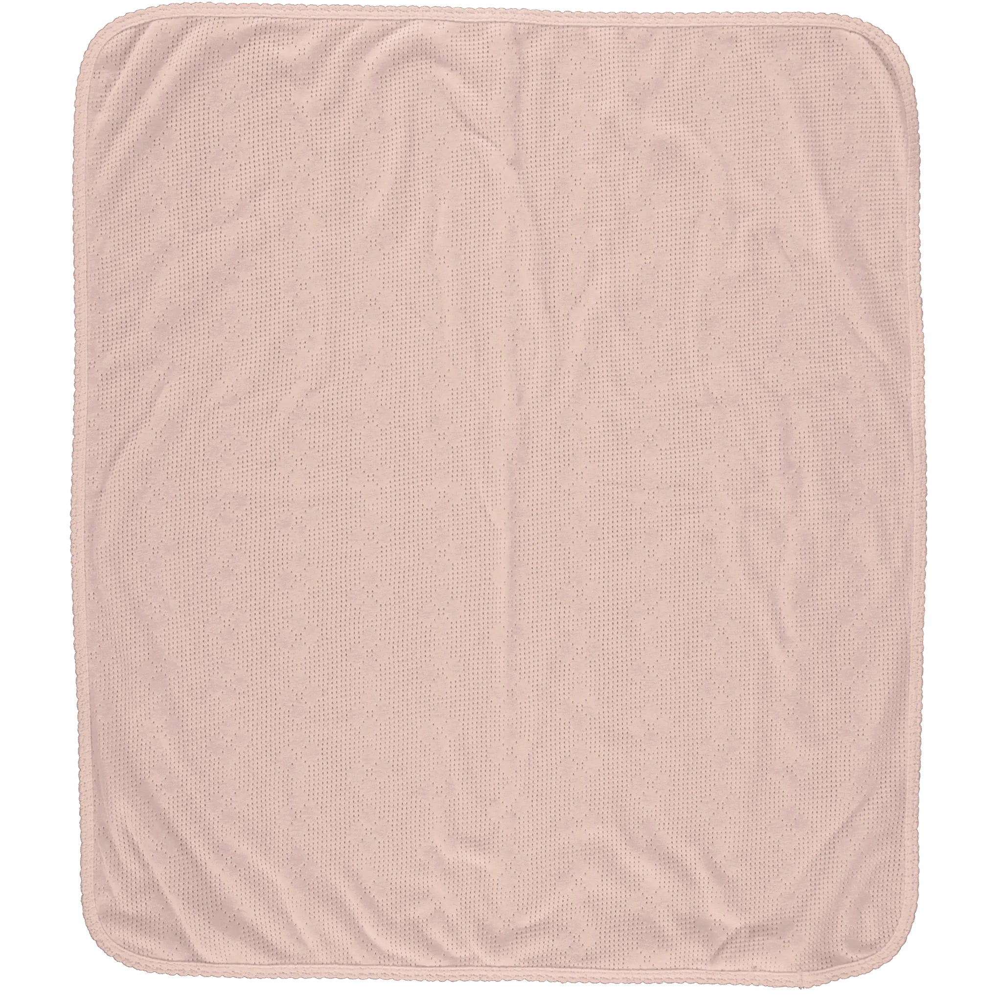 BLOOMS BLANKET-DUSTY ROSE