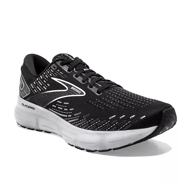 Brooks Men's Glycerin 20 Wide Black/White