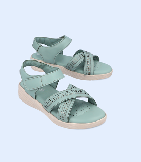 BW1595-MINT-Women Comfort Sandal