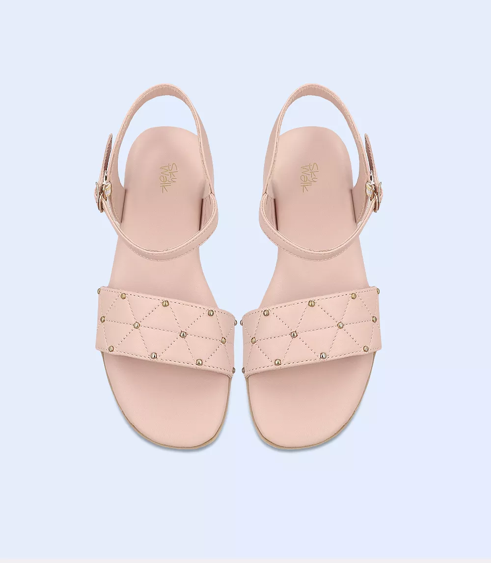 BW7534-TEA-PINK-Women Comfort Sandal