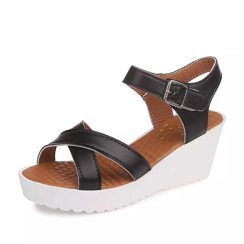 Casual Straps Wedge Sandals