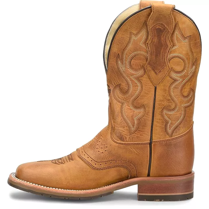 'Double H' Men's 11 Durant SR Western Square Toe - Brown