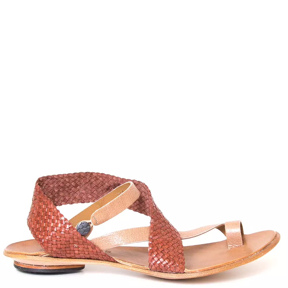 Draw-B Women's Leather Sandal