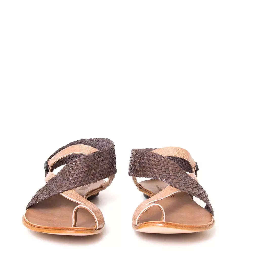 Draw-B Women's Leather Sandal