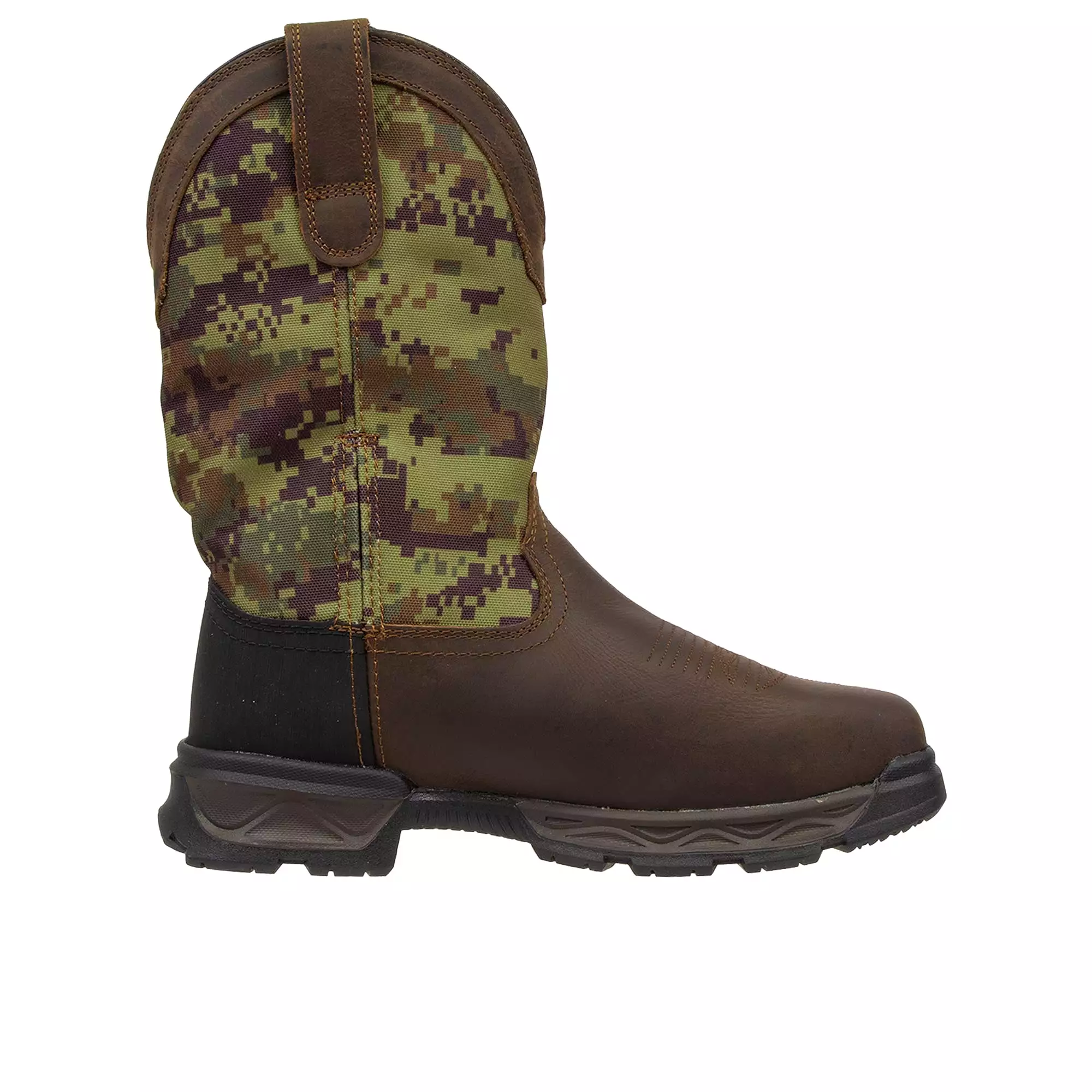 Durango Ranger XP Steel Toe Dark Brown Green Digi Camo