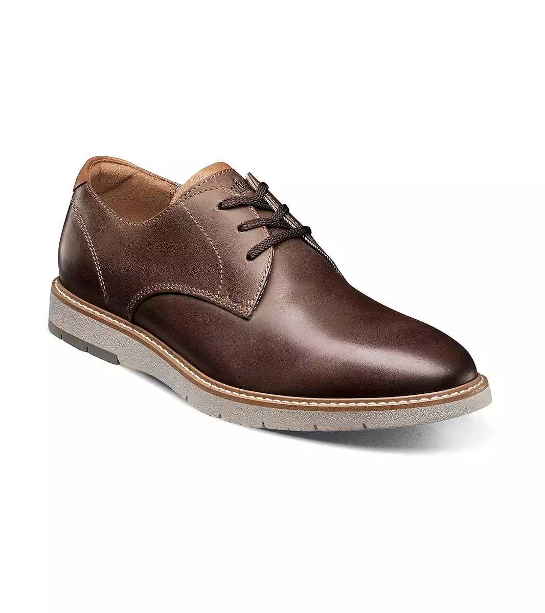 'Florsheim' Men's Vibe Plain Toe Oxford - Brown CH