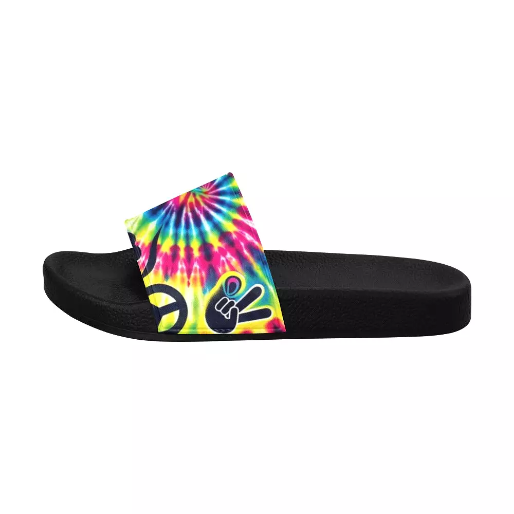 Happy Vibes Women's Rave Slide Sandals