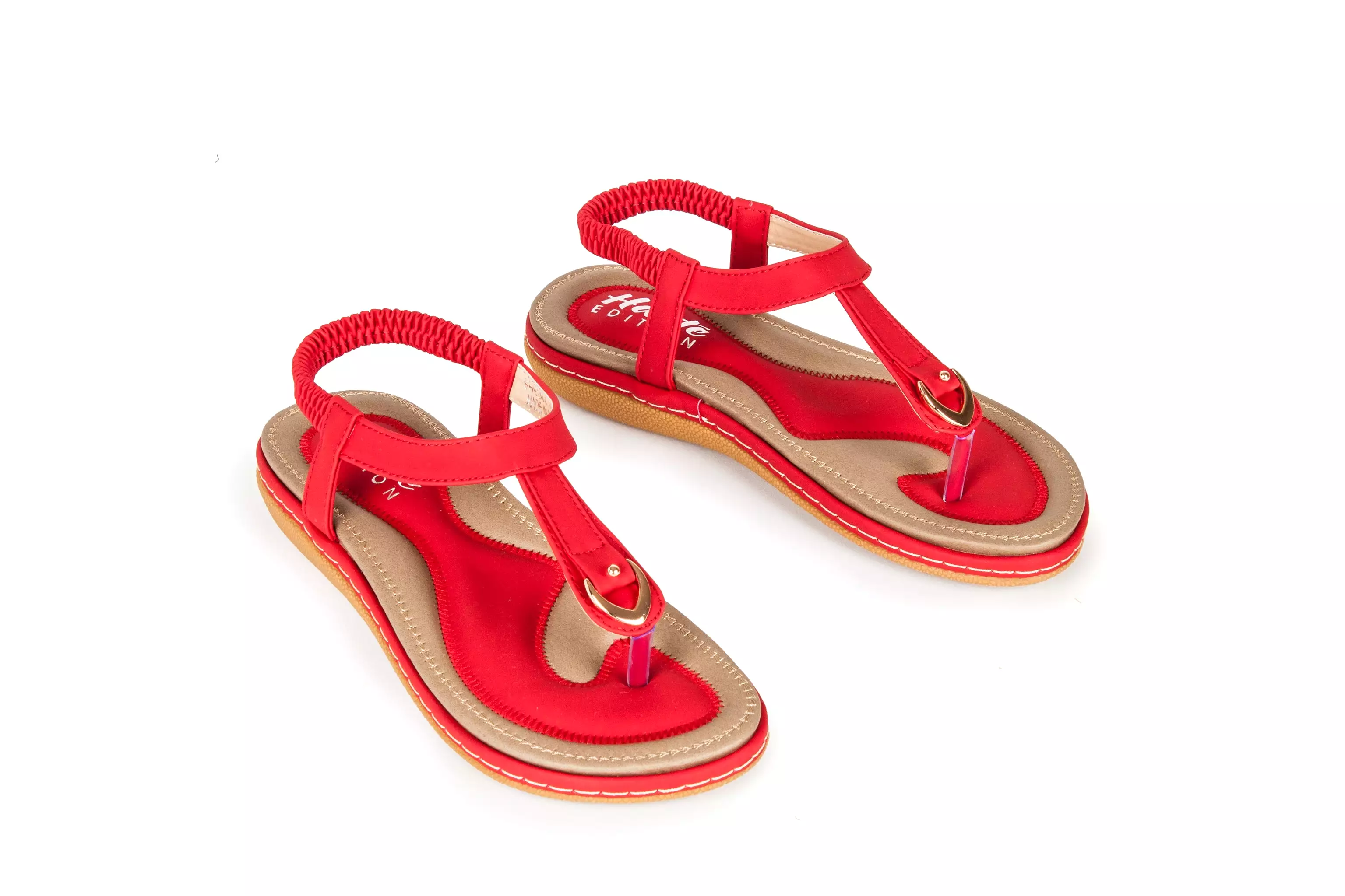 Haute Edition Women's Classic Bohemian Comfort Sandals