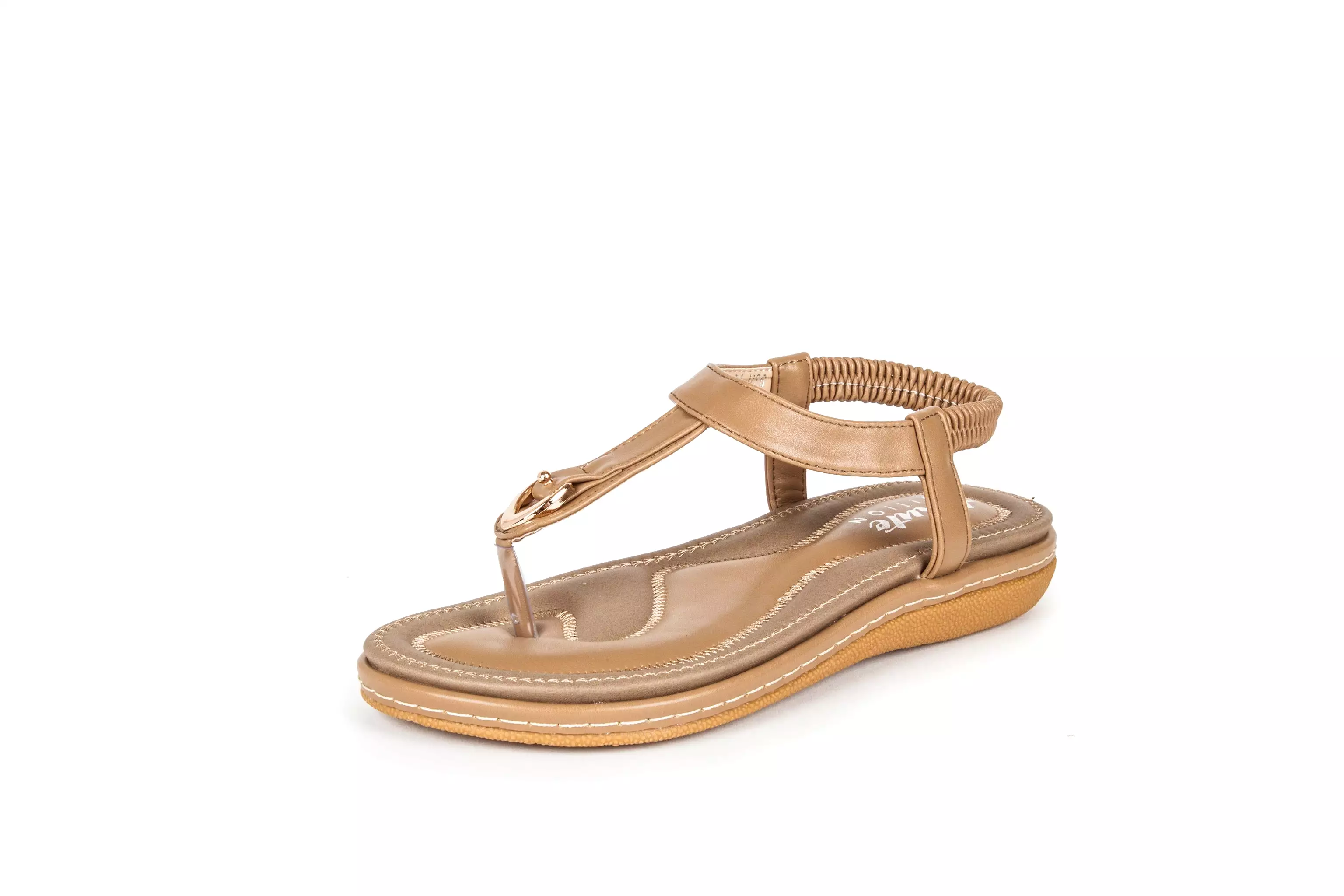 Haute Edition Women's Summer Slip-on Comfort Sandals