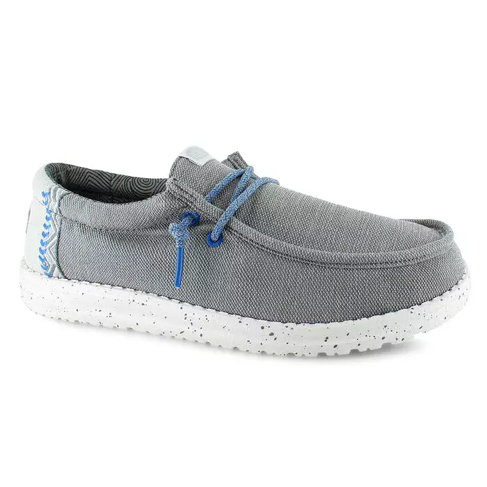 'Hey Dude' Men's Wally Coastline - Grey / Blue