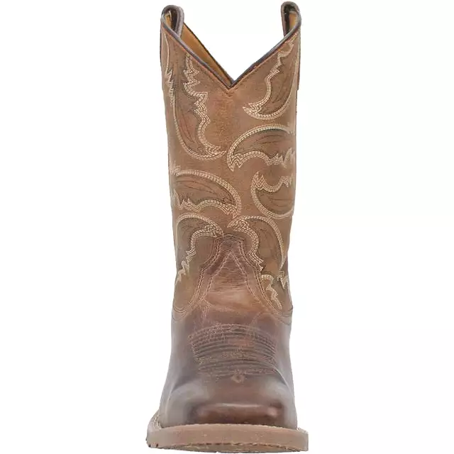 'Laredo' Men's 11 Bradshaw Western Square Toe - Brown / Tan