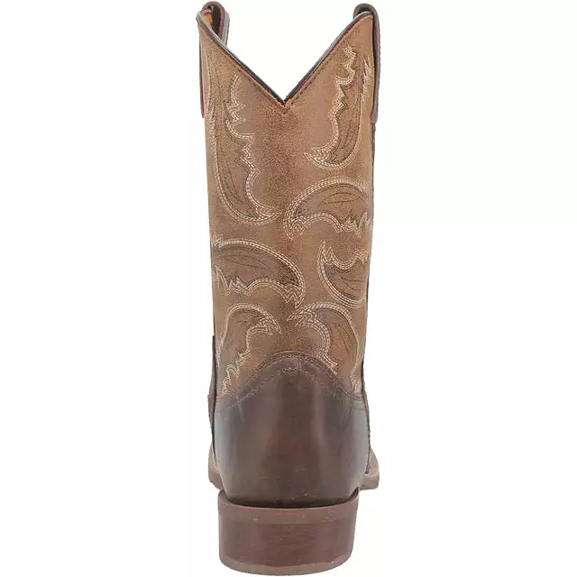 'Laredo' Men's 11 Bradshaw Western Square Toe - Brown / Tan