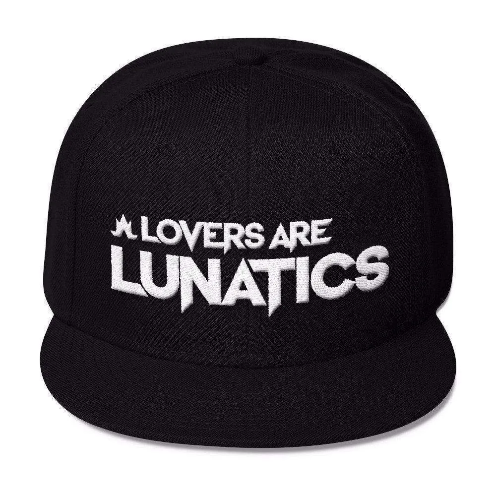 Lovers Are Lunatics Snapback Hat - color options