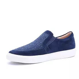 Men's Harris Tweed & Suede Trainers [2Colors]