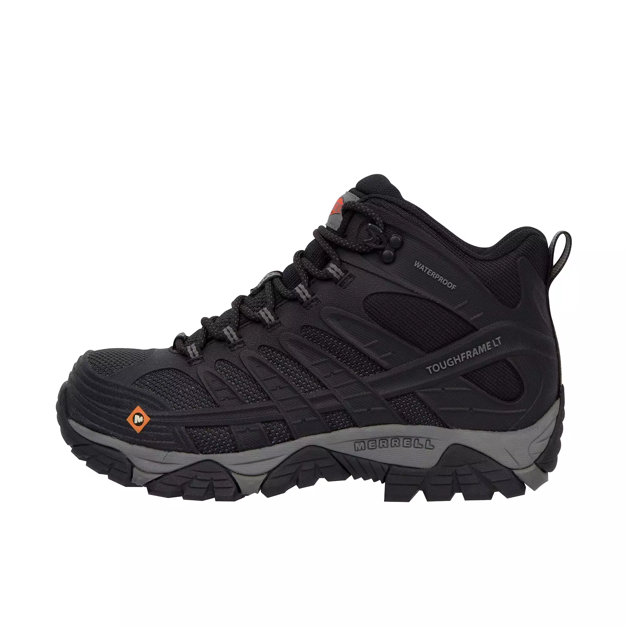 Merrell Work Moab Velocity Mid Carbon Fiber Toe Black