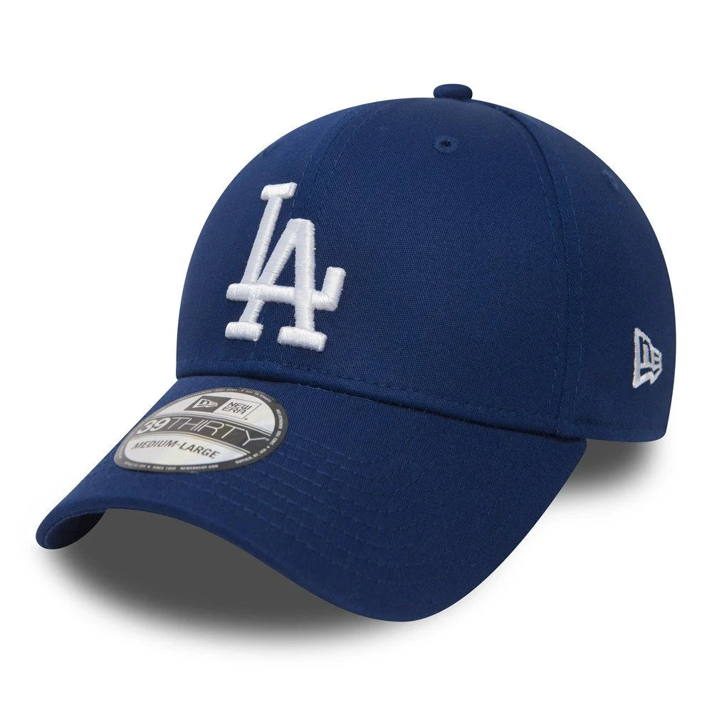 NEW ERA LA Dodgers Essential Blue 39THIRTY Stretch Fit Cap