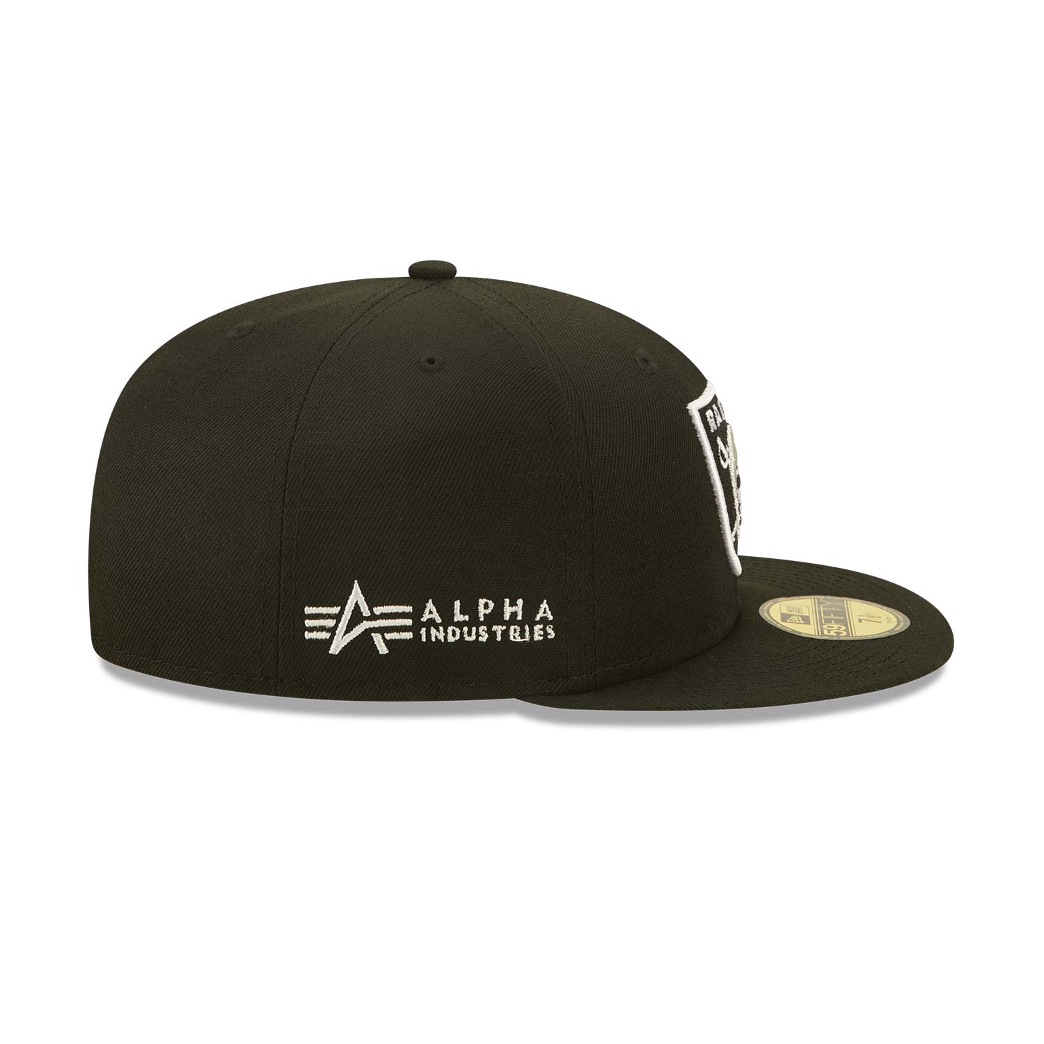 NEW ERA Las Vegas Raiders x Alpha Industries Black 59FIFTY Fitted Cap