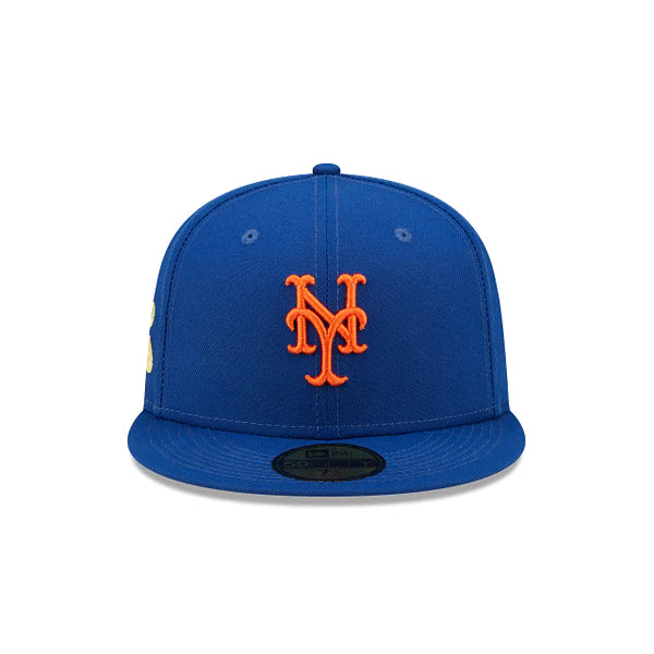 NEW ERA New York Mets Citrus Pop Blue 59FIFTY Fitted Cap