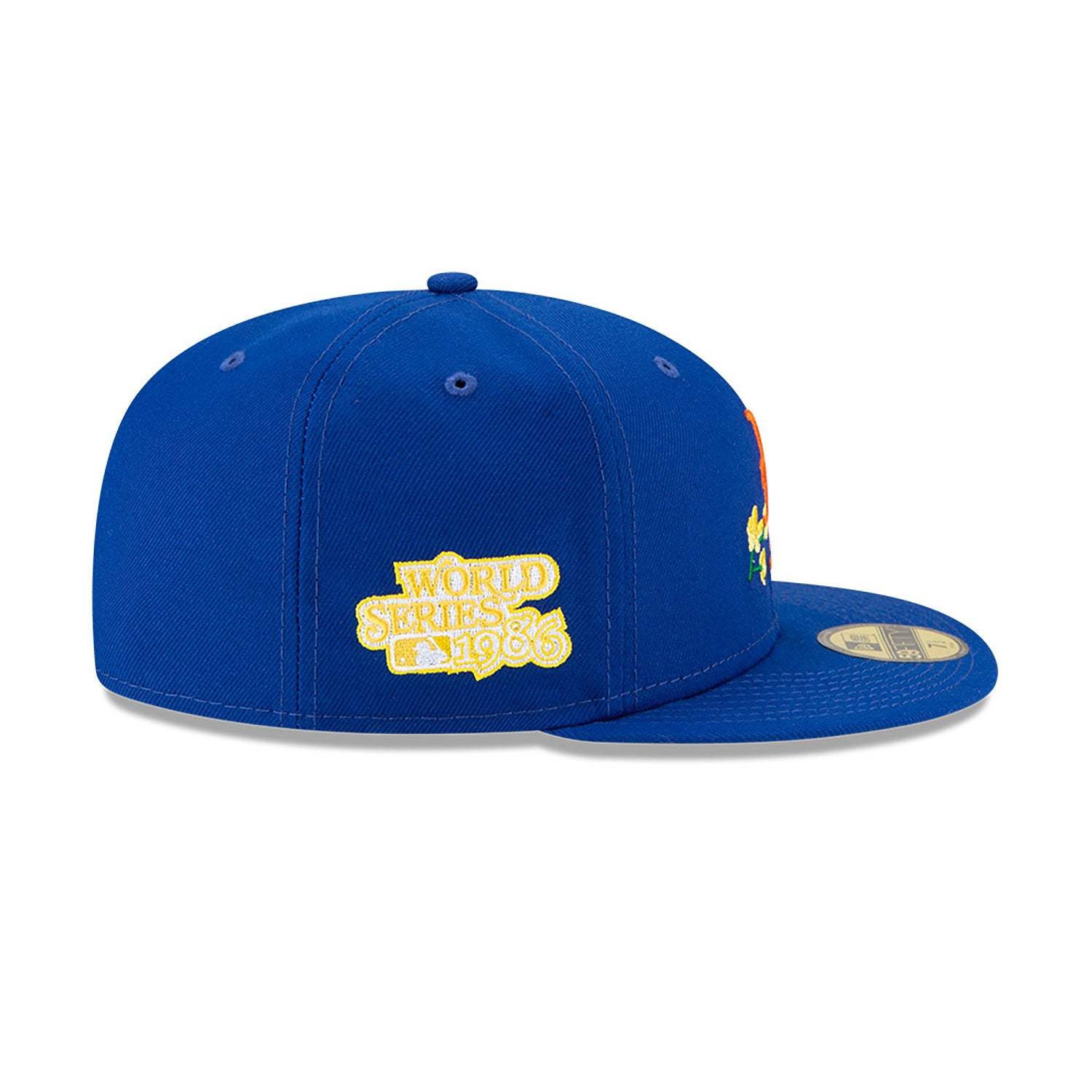 NEW ERA New York Mets Side Patch Bloom Blue 59FIFTY Fitted Cap