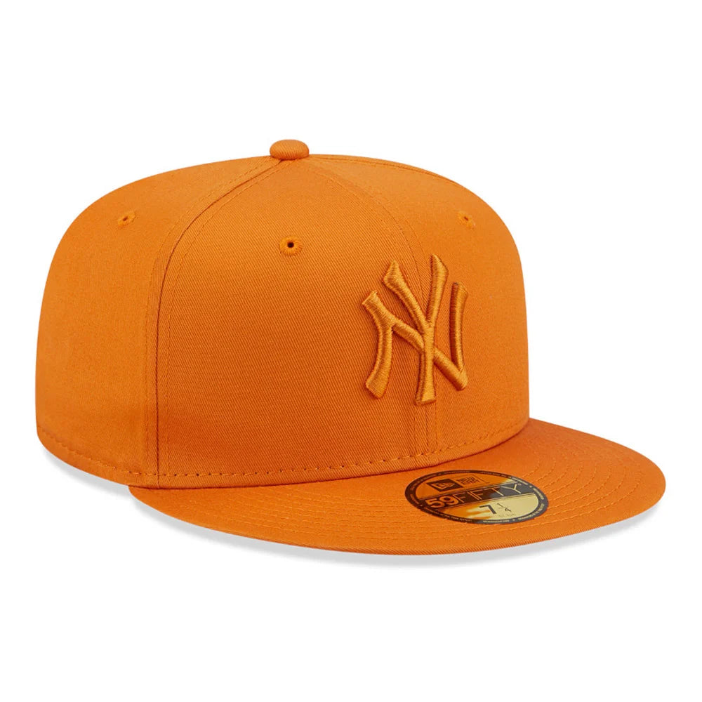 NEW ERA New York Yankees League Essential Orange 59FIFTY Fitted Cap