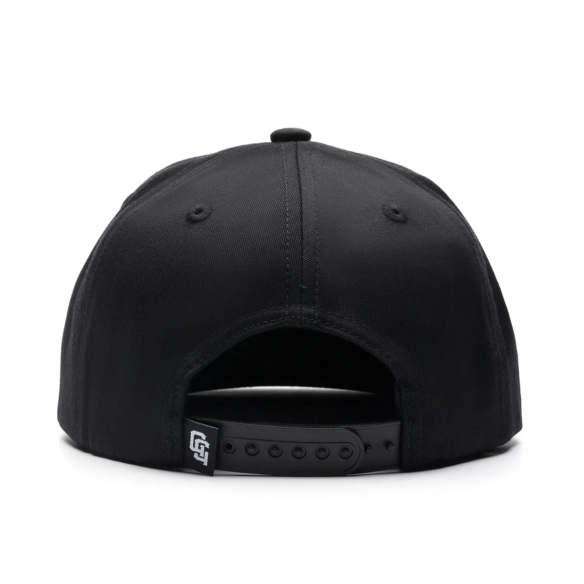 Shitty Golfer Black SnapBack Golf Hat - Flat Brim