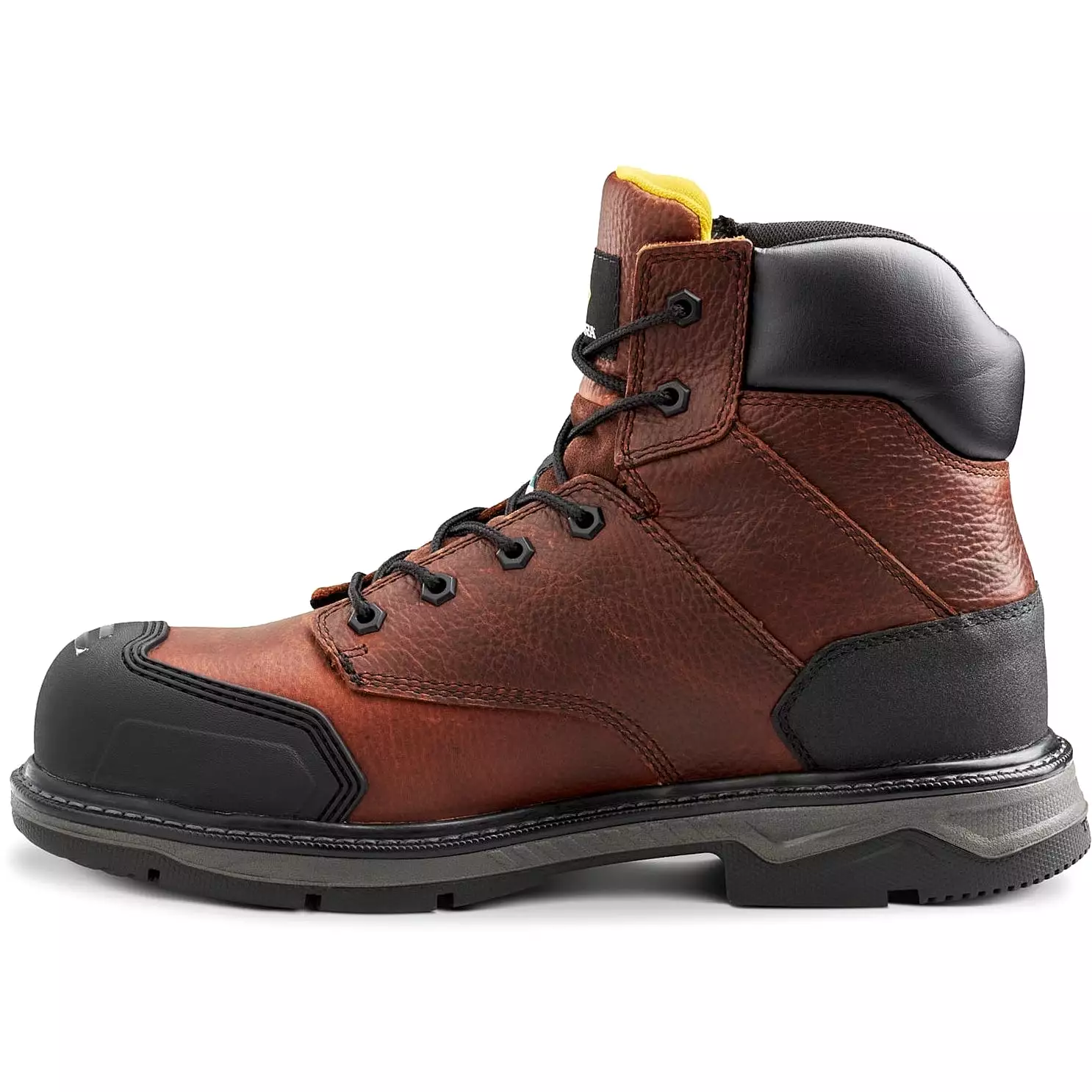 Terra Men's Patton 6 AT Waterproof Safety Work Boot -Brown- 4NS6BN