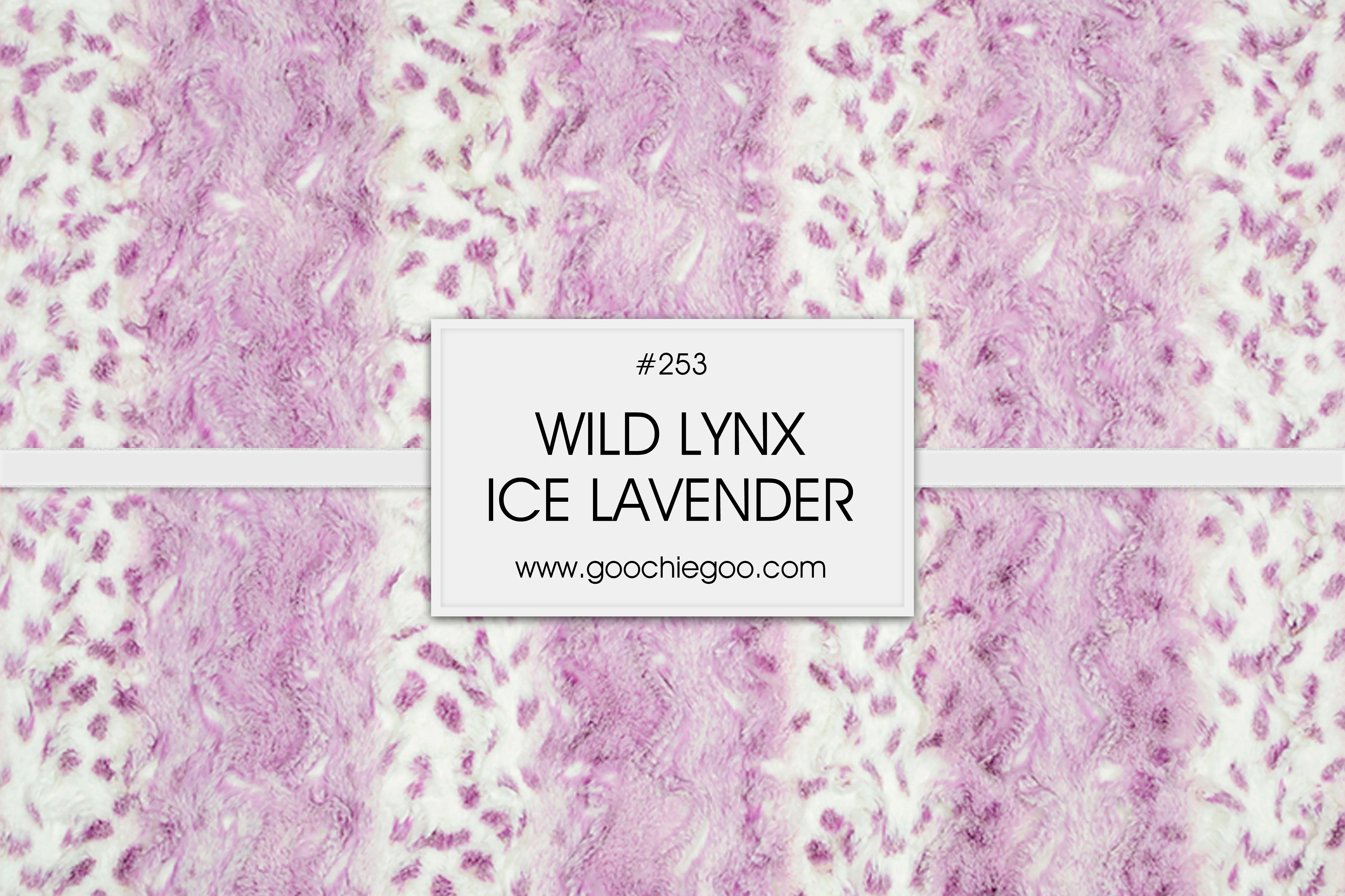 Throw / Wild Lynx Ice Lavender