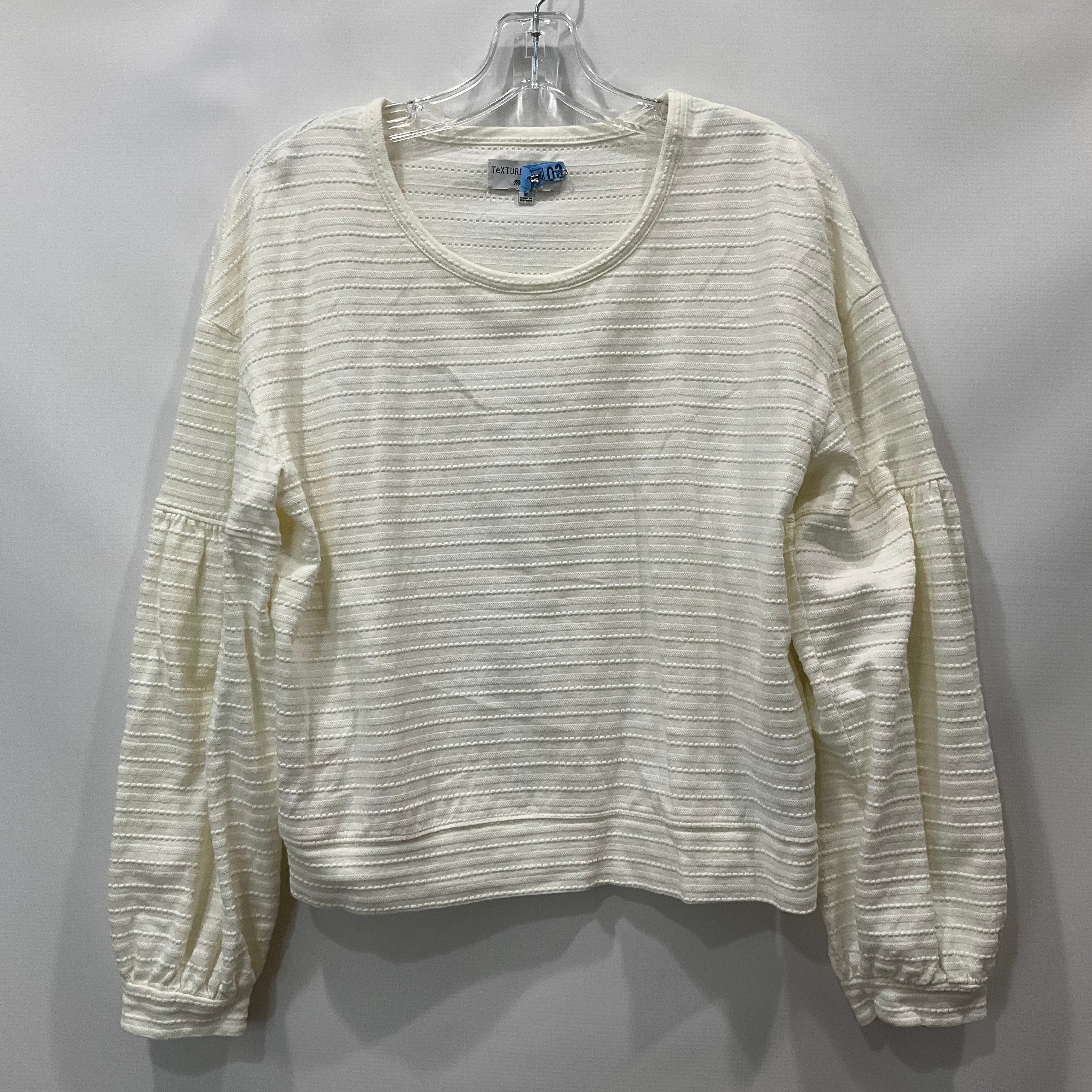 Top Long Sleeve By Madewell  Size: M