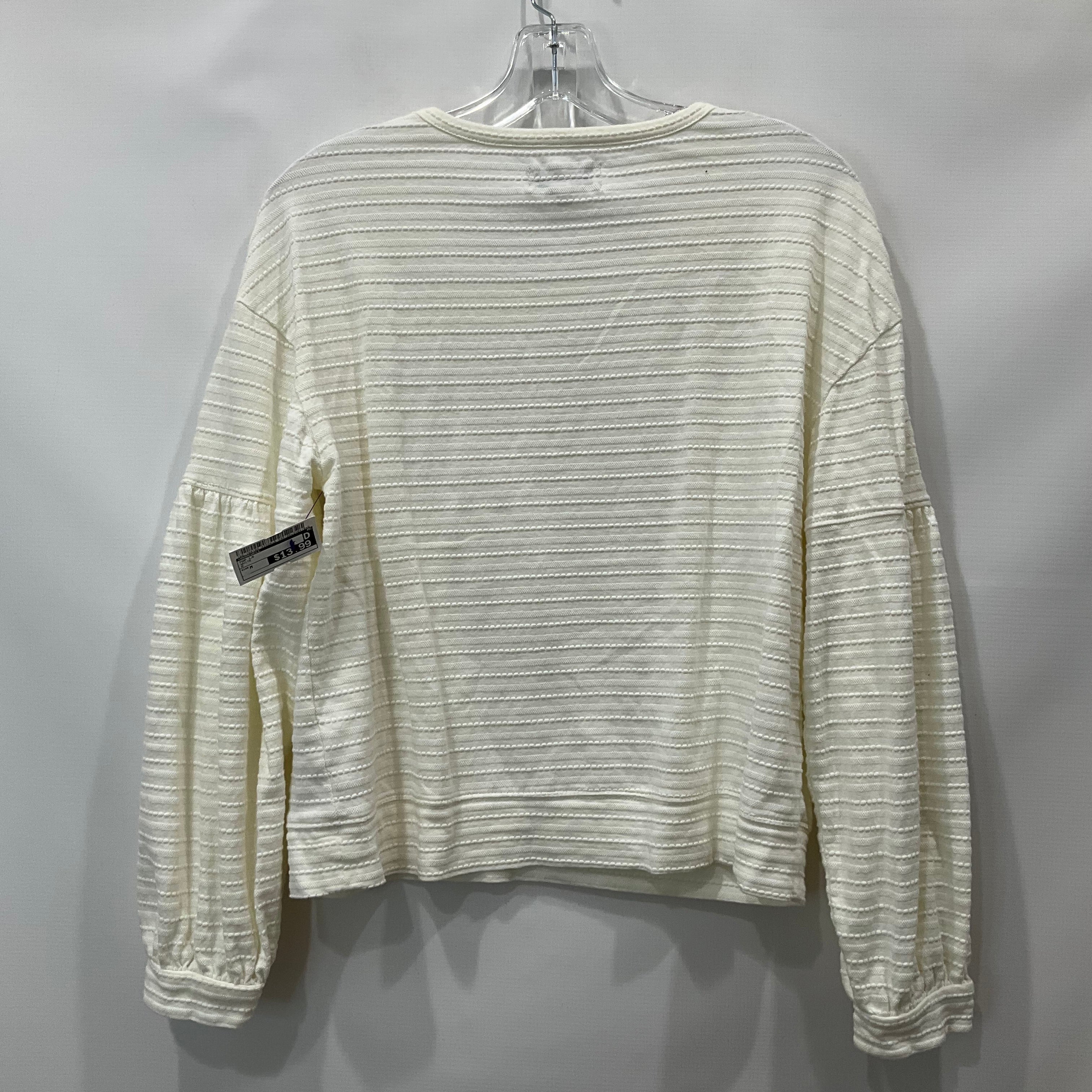 Top Long Sleeve By Madewell  Size: M