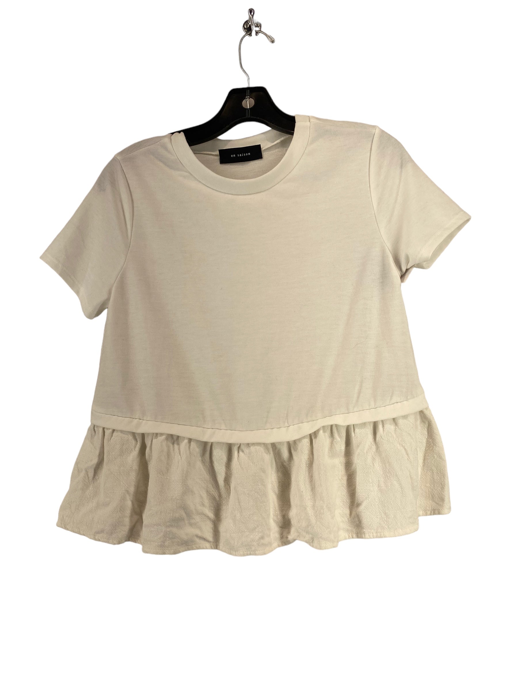 Top Short Sleeve By En Saison  Size: Xs