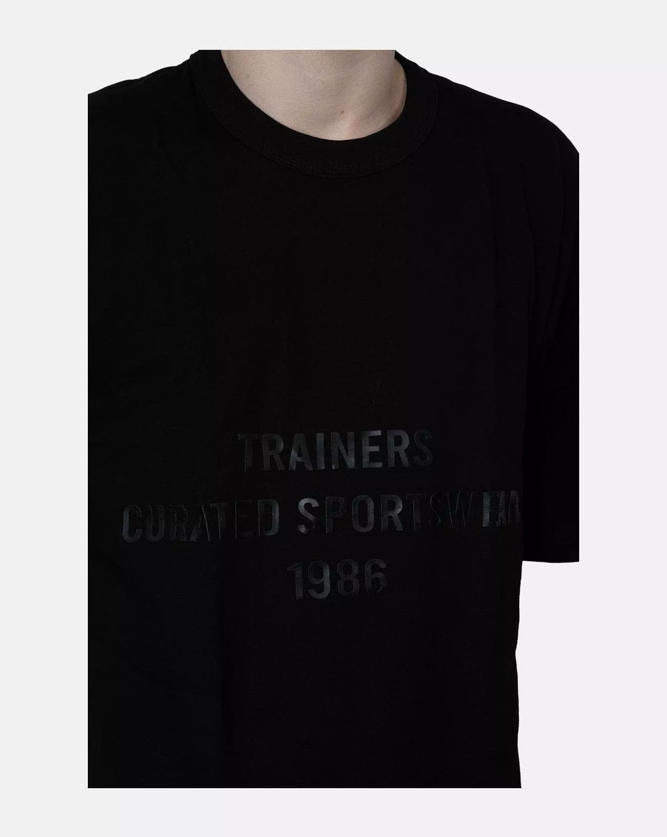 trainers oversized curated sportswear tee