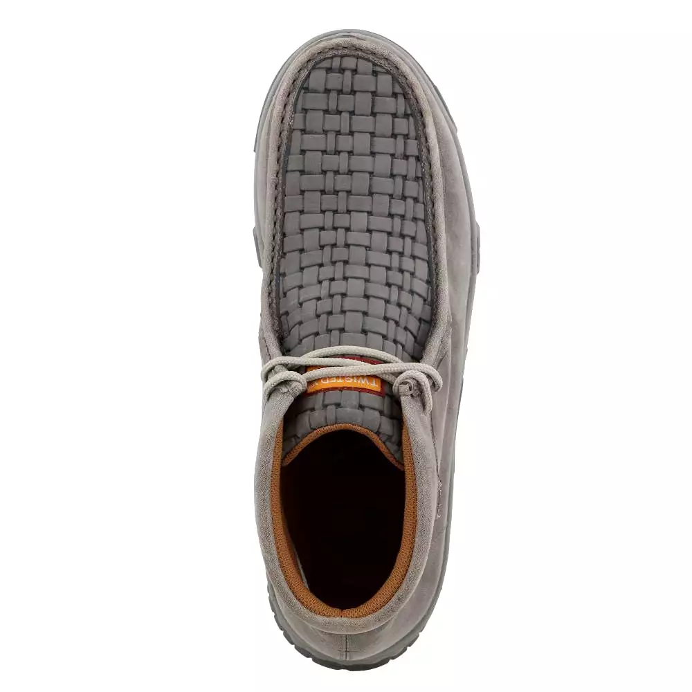 'Twisted X' Men's Chukka Driving Moc EH Comp Toe - Grey / Grey