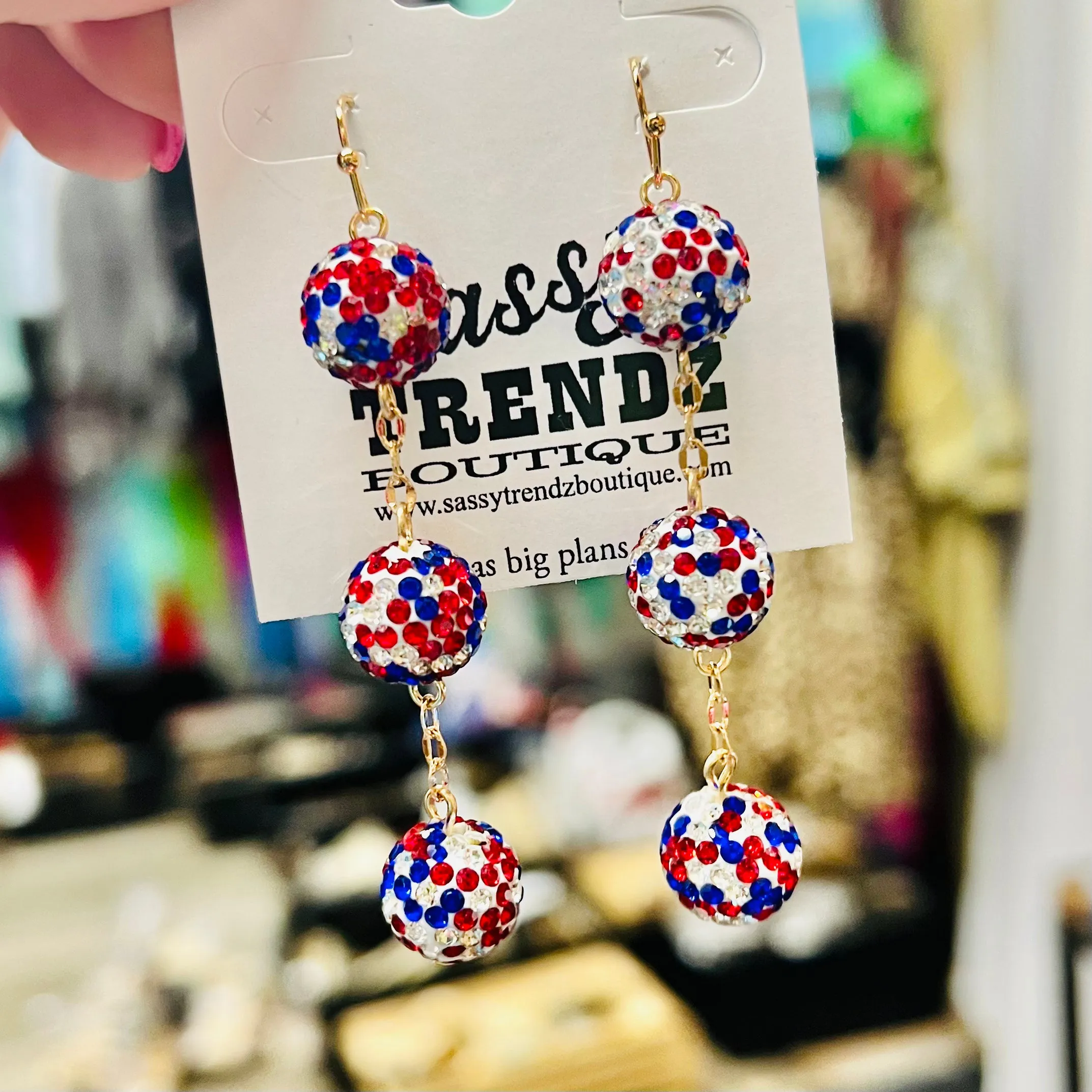 USA Shambala Earrings