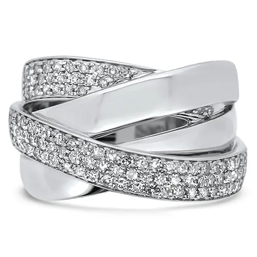 White Gold Diamond Fashion Ring