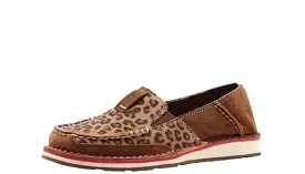 Women's Ariat Cruiser Shoes Dark Earth and Cheetah