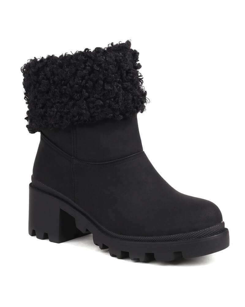 Women's Fashion Fleece Thermal Ankle Boots